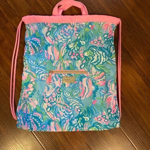 Lilly Pulitzer Backpack/Tote Bag